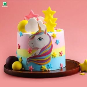 Unicorn celebration cake