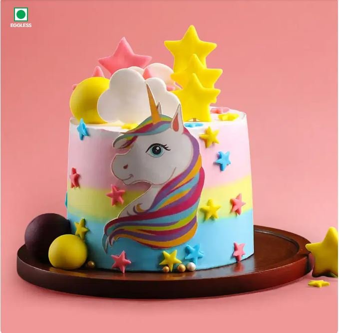 Unicorn celebration cake