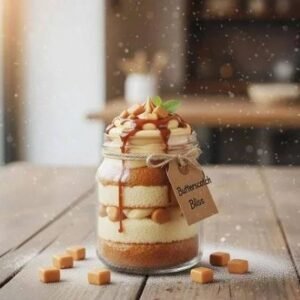 BUTTER SCOTCH JAR CAKE