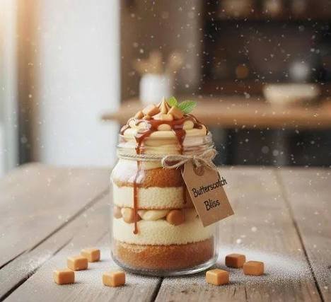 Butterscotch Jar Cake